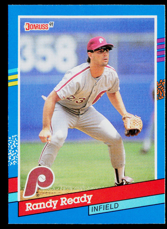 Randy Ready 1991 Donruss #148c Philadelphia Phillies