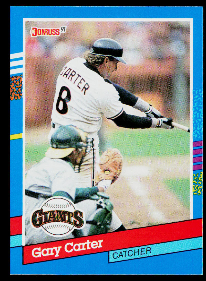 Gary Carter 1991 Donruss #151 San Francisco Giants