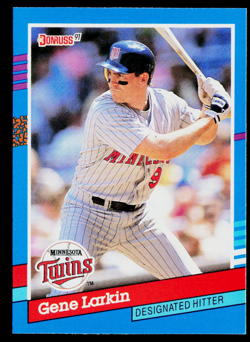 Gene Larkin 1991 Donruss #152 Minnesota Twins