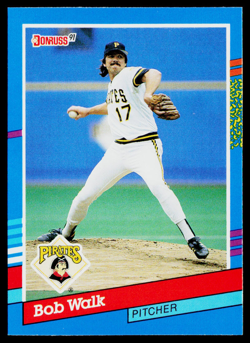 Bob Walk 1991 Donruss #157 Pittsburgh Pirates