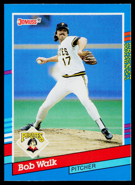 Bob Walk 1991 Donruss #157 Pittsburgh Pirates