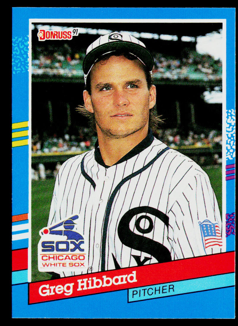 Greg Hibbard 1991 Donruss #159b Chicago White Sox