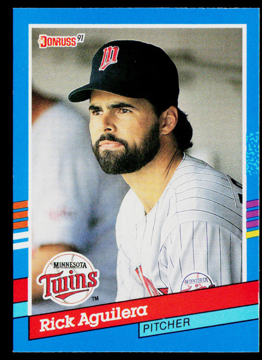 Rick Aguilera 1991 Donruss #172b Minnesota Twins