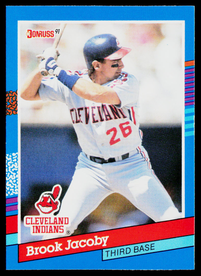 Brook Jacoby 1991 Donruss #176 Cleveland Indians