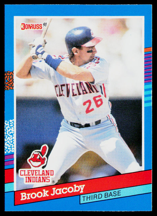Brook Jacoby 1991 Donruss #176 Cleveland Indians
