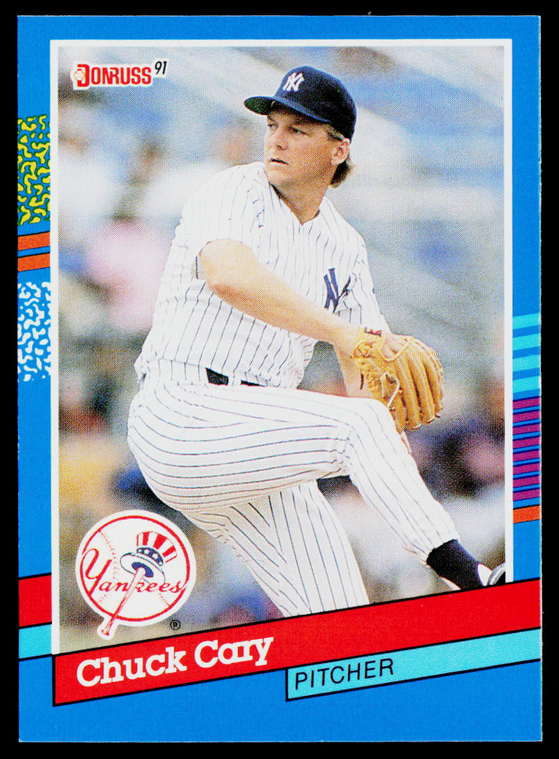 Chuck Cary 1991 Donruss #179 New York Yankees