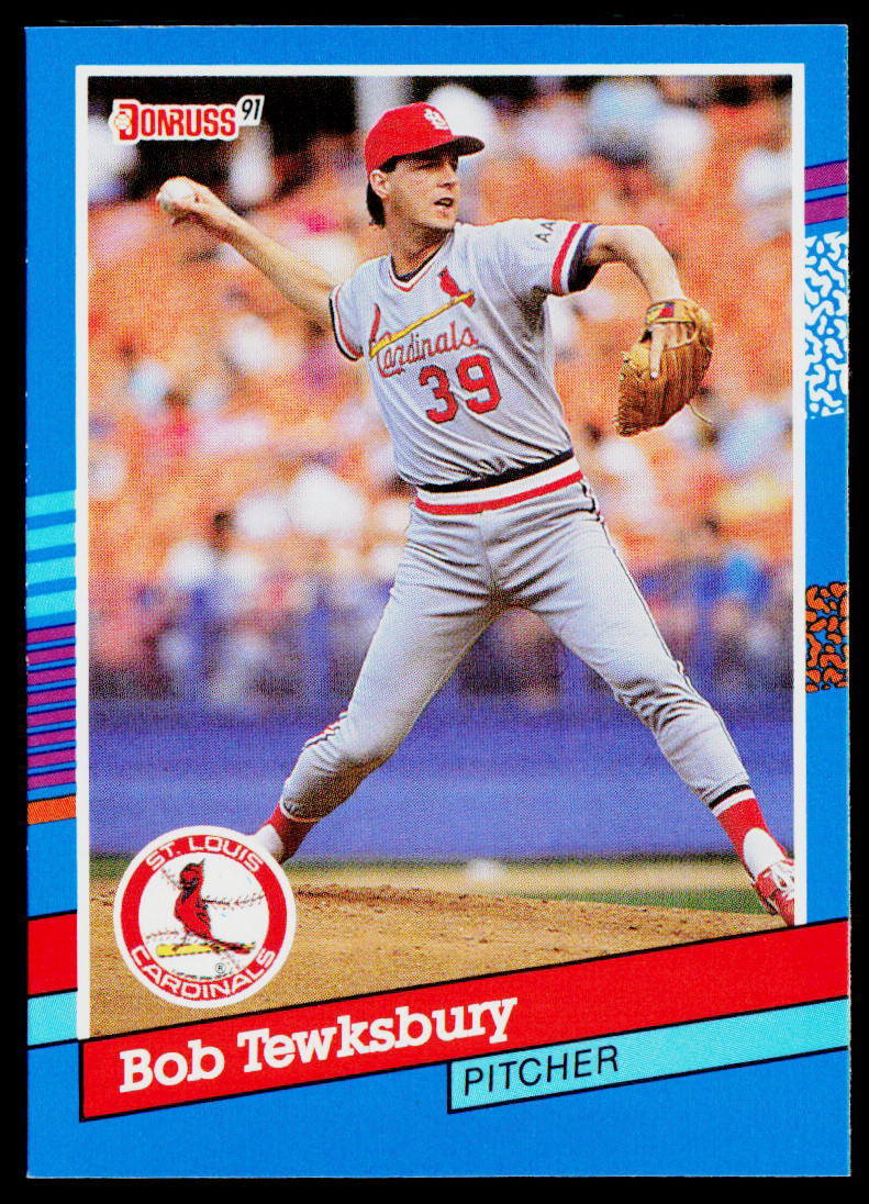 Bob Tewksbury 1991 Donruss #183 St. Louis Cardinals