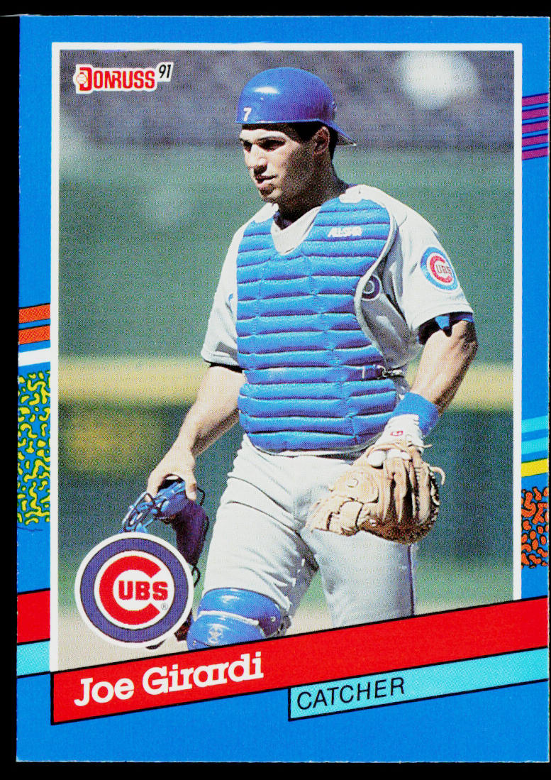 Joe Girardi 1991 Donruss #184 Chicago Cubs