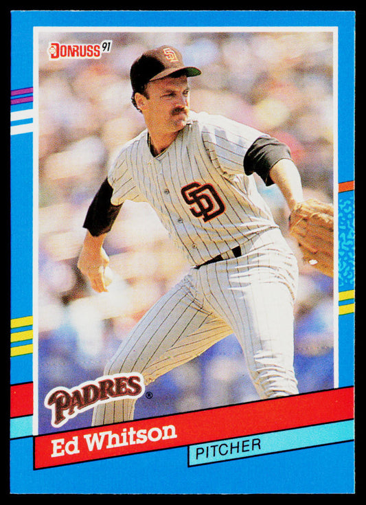 Ed Whitson 1991 Donruss #186 San Diego Padres