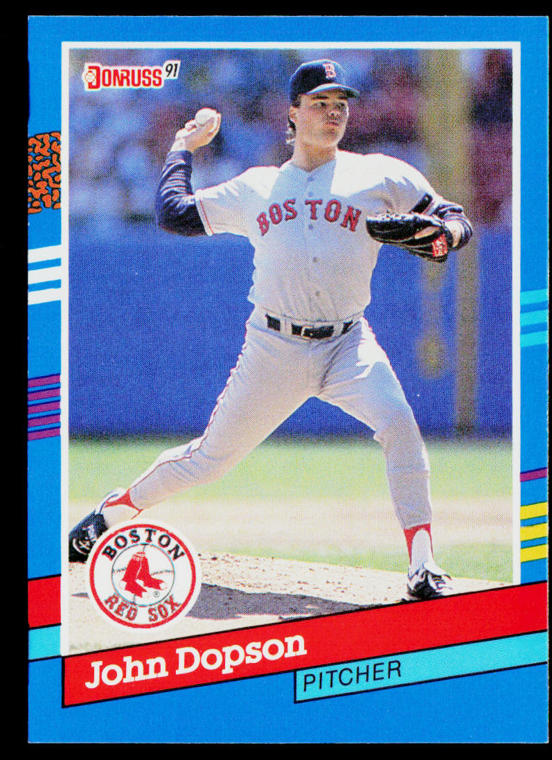 John Dopson 1991 Donruss #193b Boston Red Sox