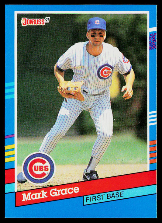 Mark Grace 1991 Donruss #199 Chicago Cubs