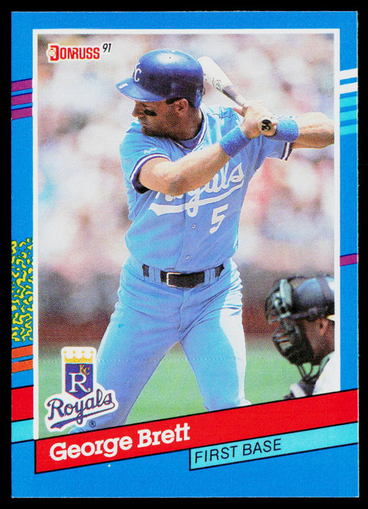George Brett 1991 Donruss #201 Kansas City Royals