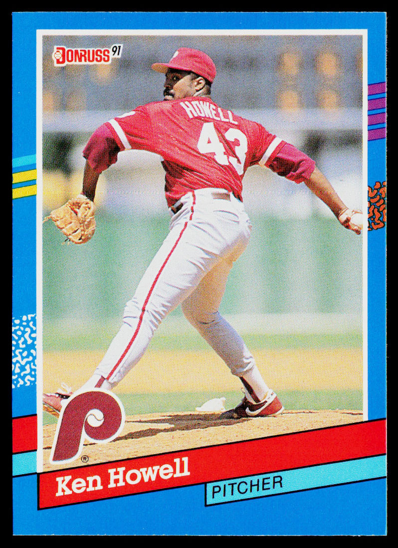 Ken Howell 1991 Donruss #204 Philadelphia Phillies