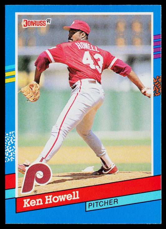 Ken Howell 1991 Donruss #204 Philadelphia Phillies