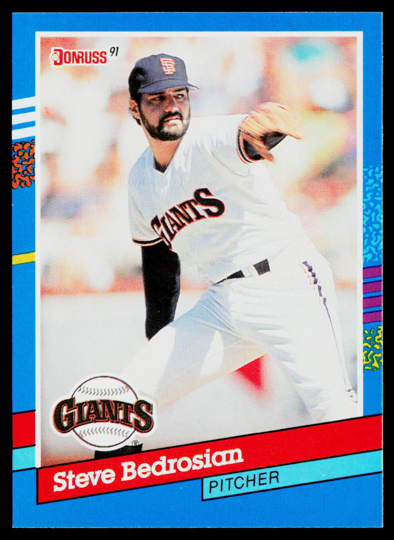 Steve Bedrosian 1991 Donruss #207 San Francisco Giants