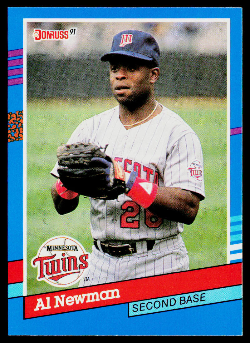 Al Newman 1991 Donruss #208 Minnesota Twins