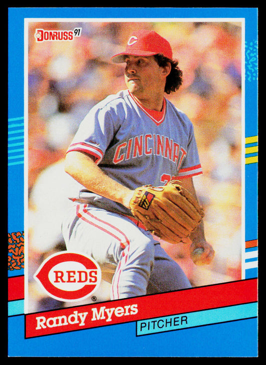 Randy Myers 1991 Donruss #209 Cincinnati Reds