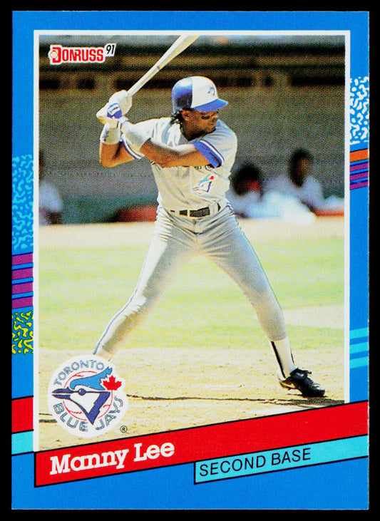 Manny Lee 1991 Donruss #211b Toronto Blue Jays
