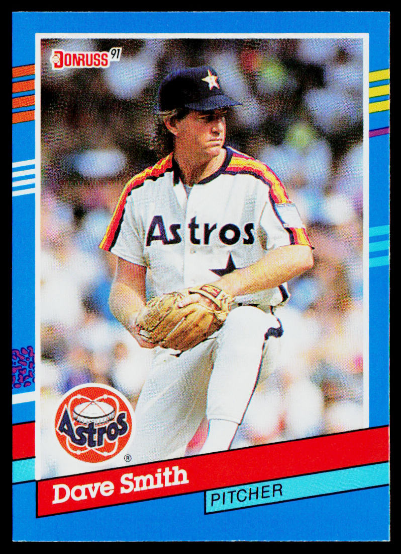 Dave Smith 1991 Donruss #212c Houston Astros