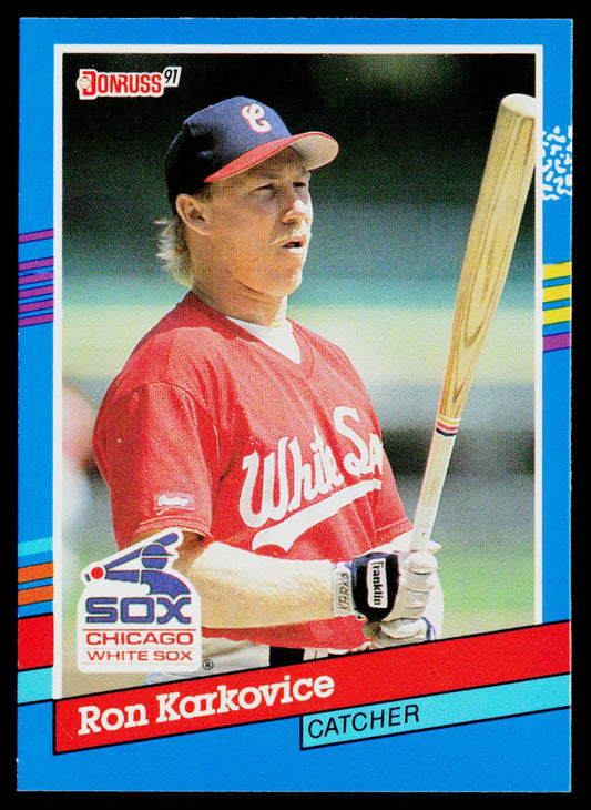 Ron Karkovice 1991 Donruss #220 Chicago White Sox