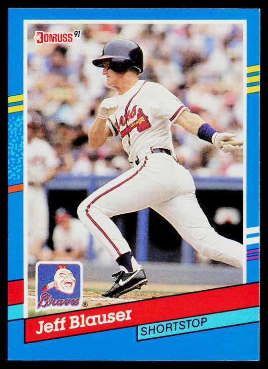 Jeff Blauser 1991 Donruss #229 Atlanta Braves
