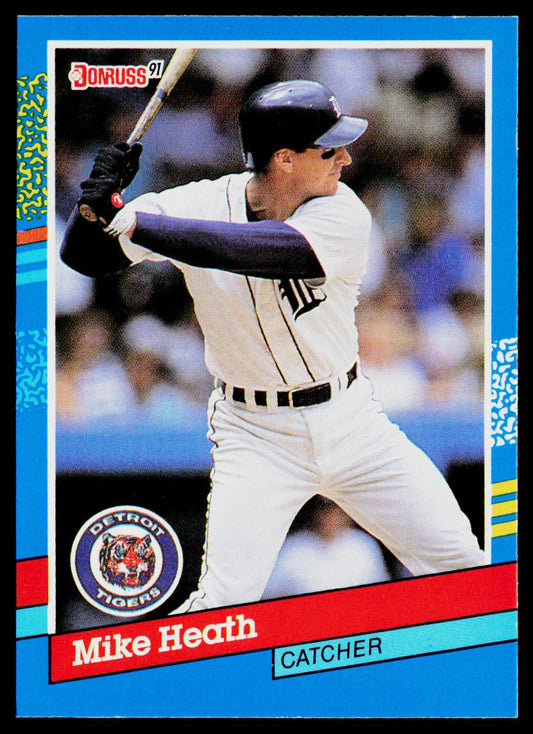Mike Heath 1991 Donruss #230 Detroit Tigers