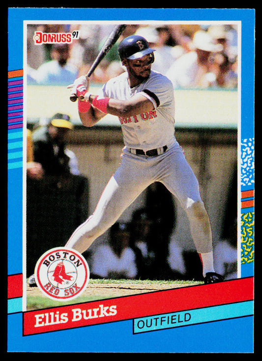 Ellis Burks 1991 Donruss #235 Boston Red Sox