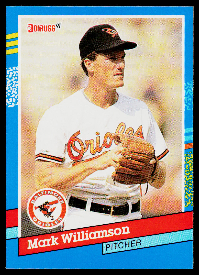 Mark Williamson 1991 Donruss #238 Baltimore Orioles