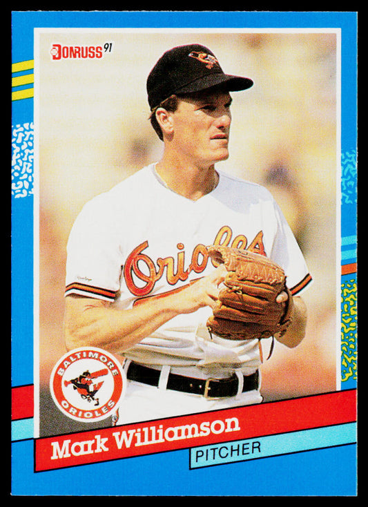 Mark Williamson 1991 Donruss #238 Baltimore Orioles