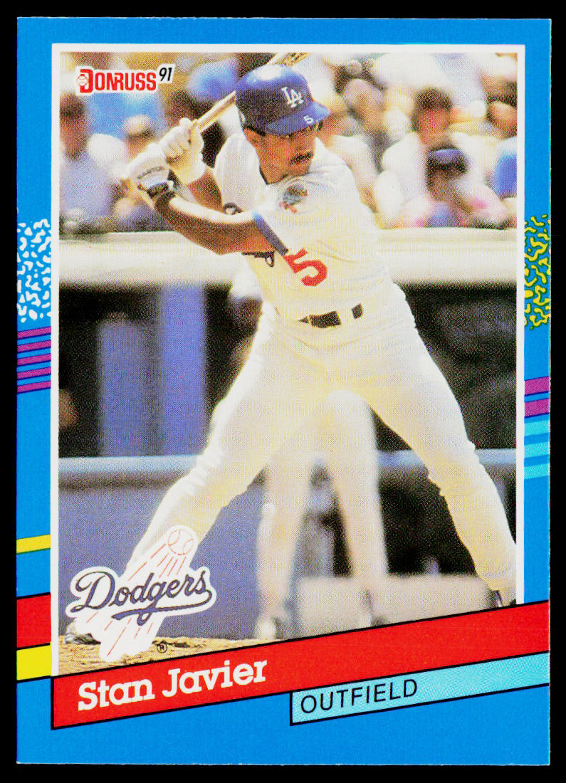 Stan Javier 1991 Donruss #239 Los Angeles Dodgers
