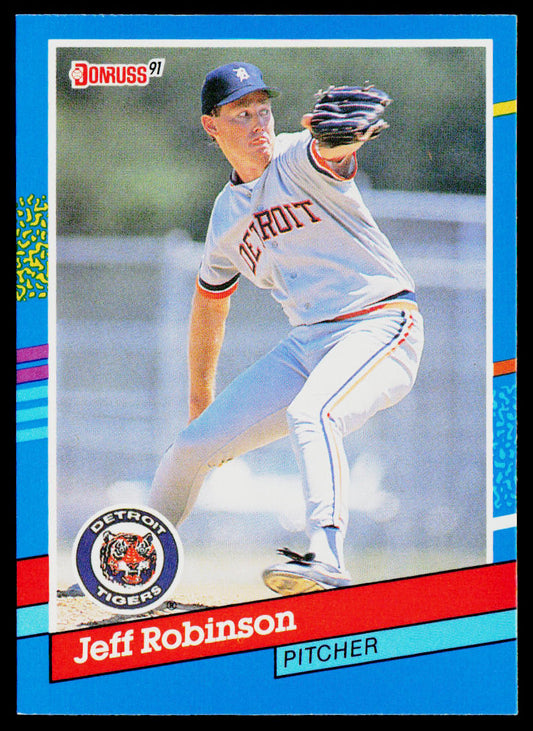 Jeff Robinson 1991 Donruss #245 Detroit Tigers
