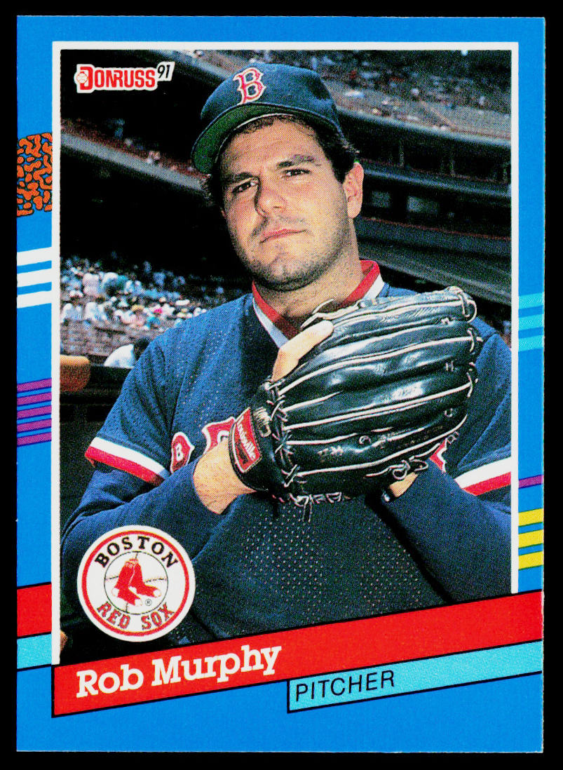 Rob Murphy 1991 Donruss #250b Boston Red Sox