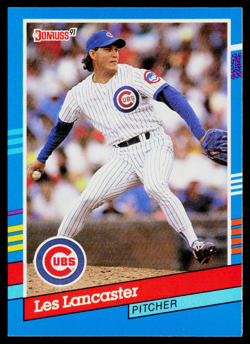 Les Lancaster 1991 Donruss #256 Chicago Cubs