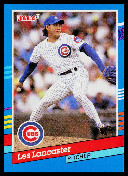 Les Lancaster 1991 Donruss #256 Chicago Cubs