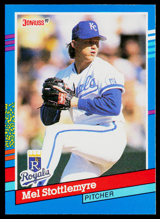 Mel Stottlemyre 1991 Donruss #257 Kansas City Royals
