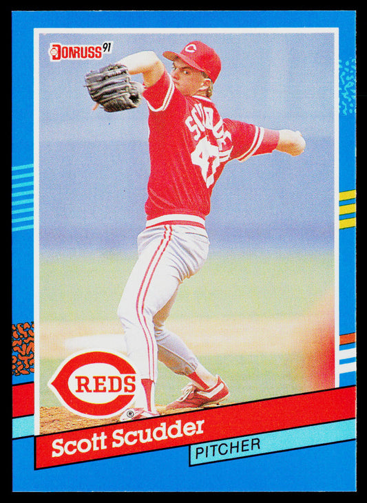 Scott Scudder 1991 Donruss #265b Cincinnati Reds