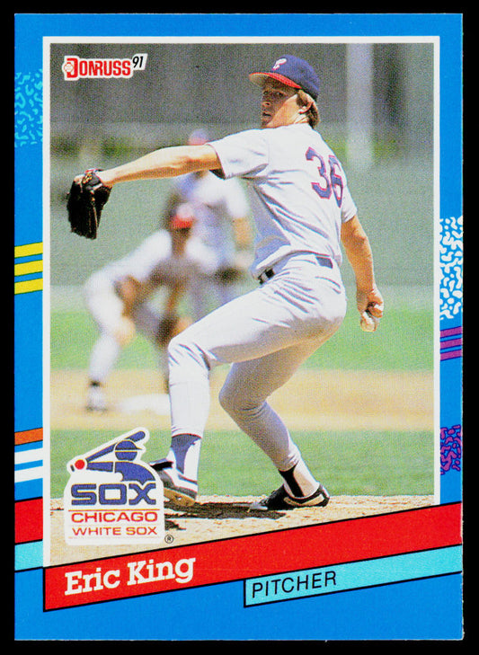 Eric King 1991 Donruss #271b Chicago White Sox