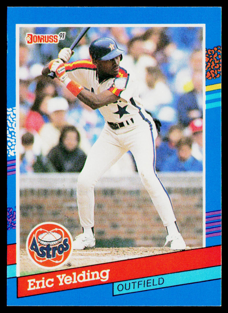 Eric Yelding 1991 Donruss #277 Houston Astros