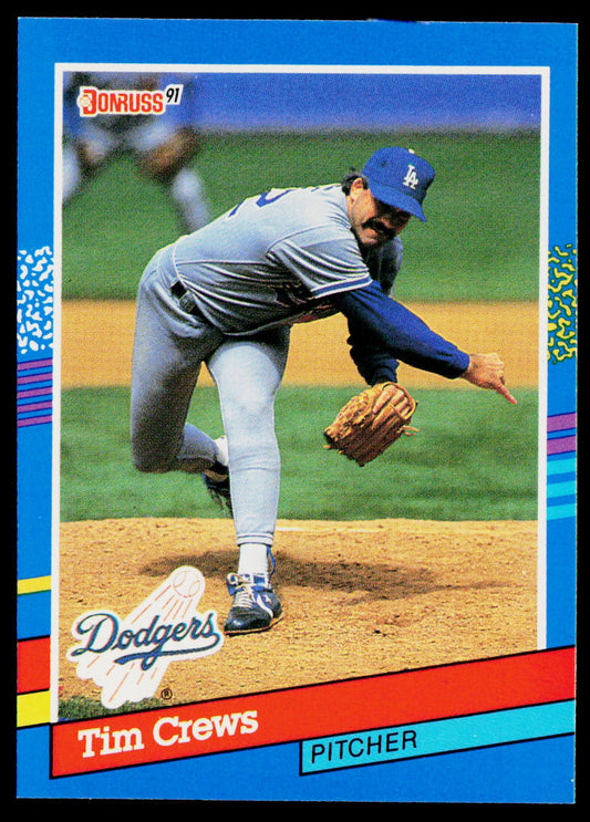 Tim Crews 1991 Donruss #294 Los Angeles Dodgers