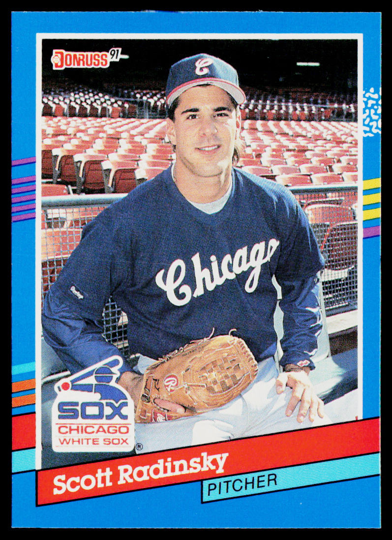 Scott Radinsky 1991 Donruss #332c Chicago White Sox