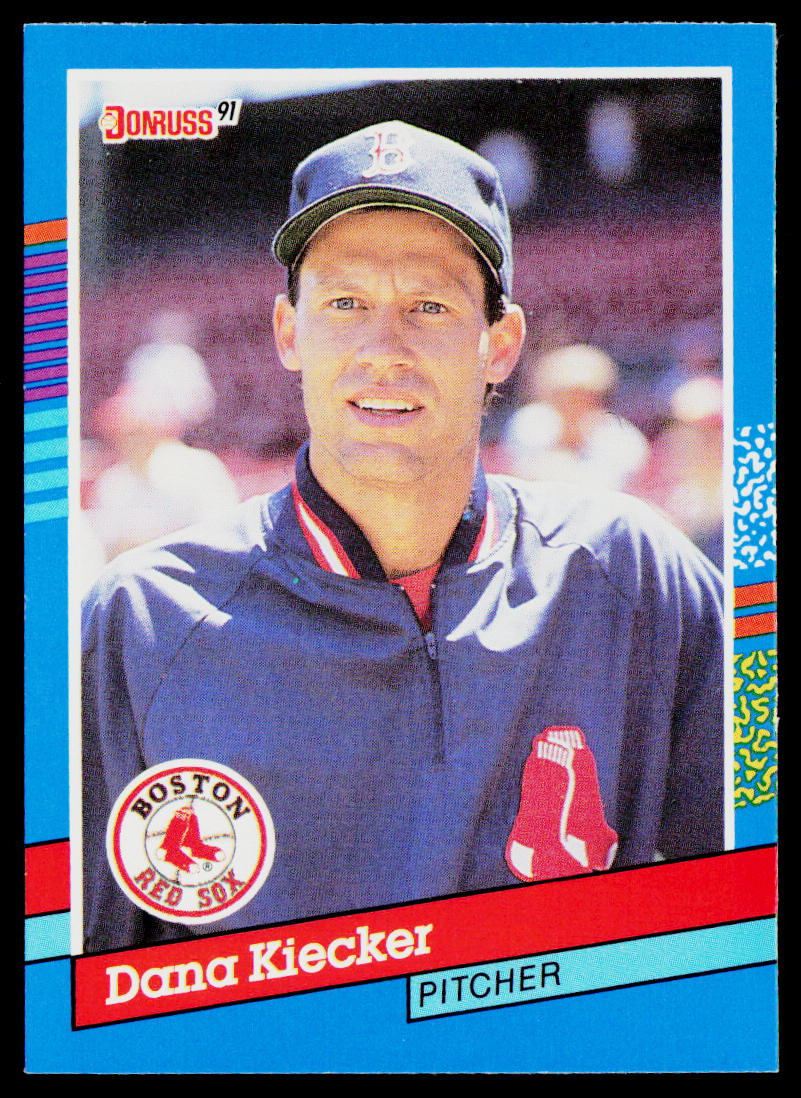 Dana Kiecker 1991 Donruss #347c Boston Red Sox