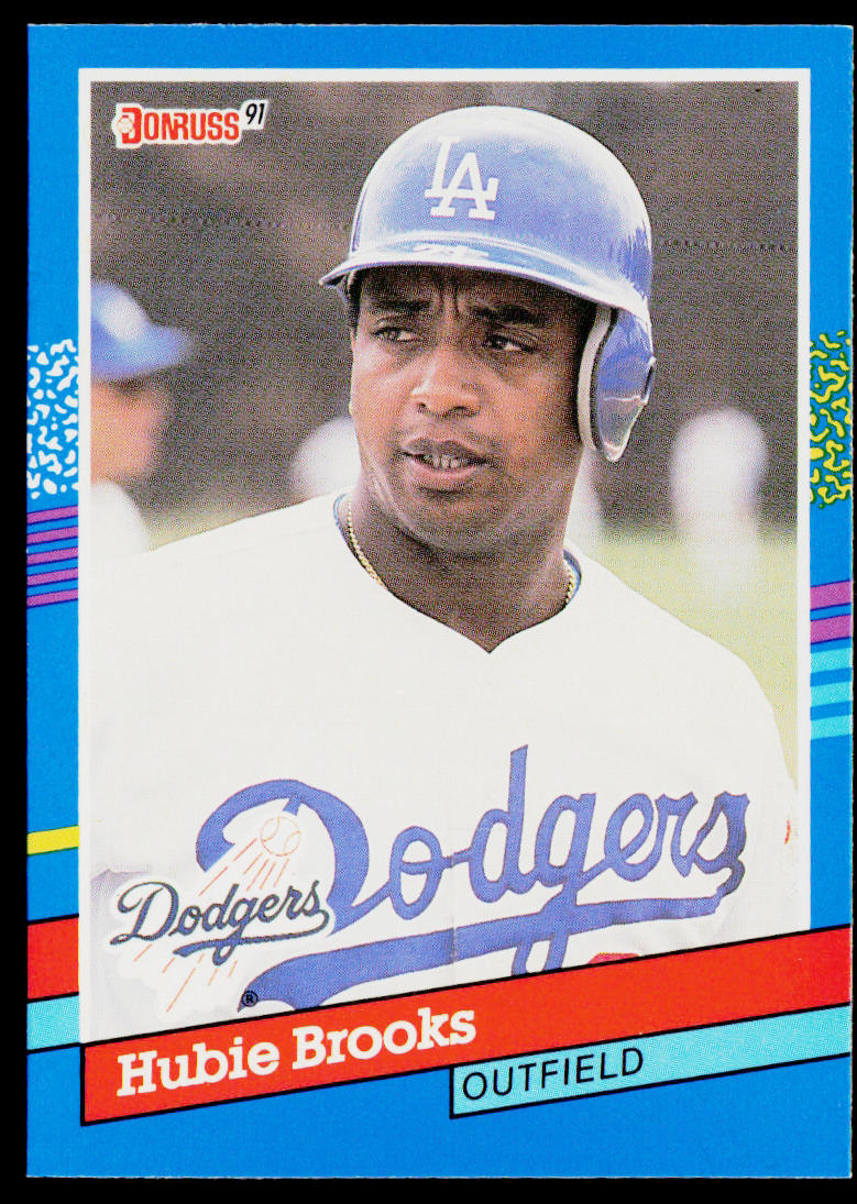 Hubie Brooks 1991 Donruss #349 Los Angeles Dodgers