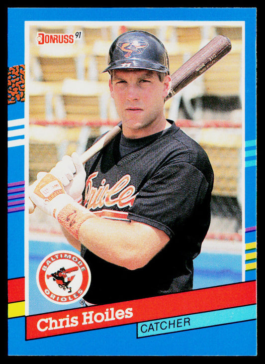 Chris Hoiles 1991 Donruss #358 Baltimore Orioles