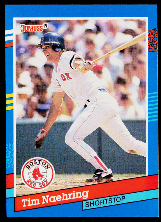 Tim Naehring 1991 Donruss #367c Boston Red Sox