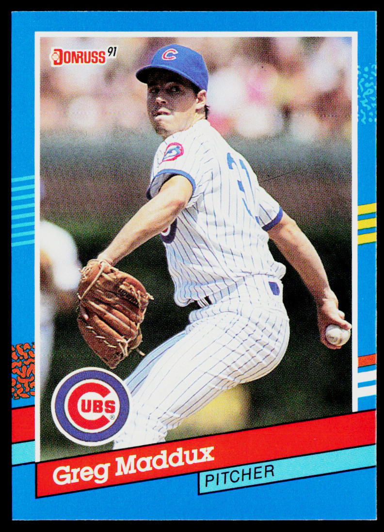 Greg Maddux 1991 Donruss #374 Chicago Cubs