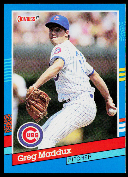 Greg Maddux 1991 Donruss #374 Chicago Cubs