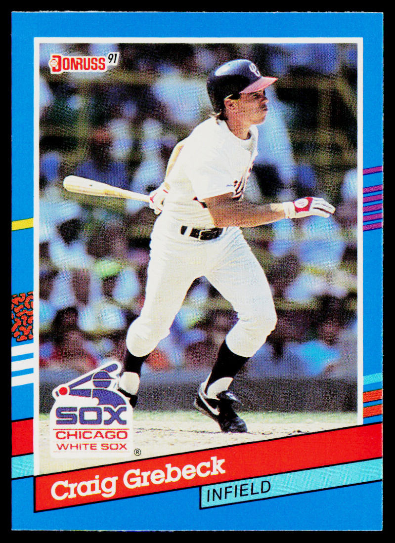 Craig Grebeck 1991 Donruss #378 Chicago White Sox