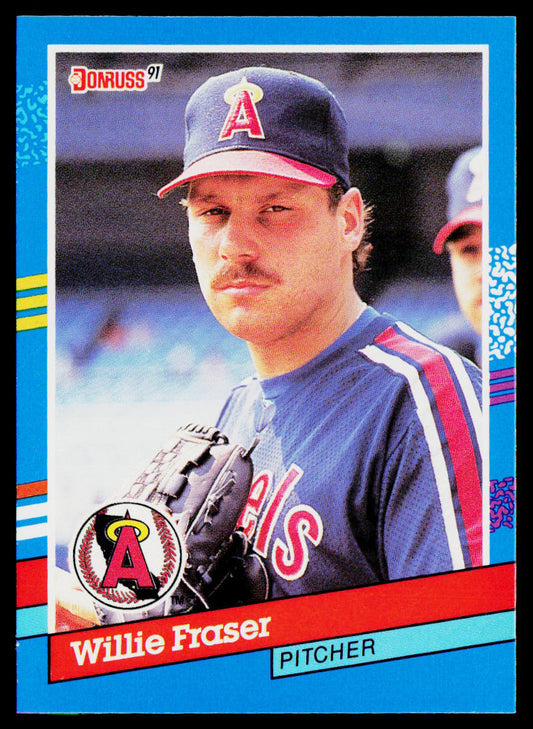 Willie Fraser 1991 Donruss #379 California Angels
