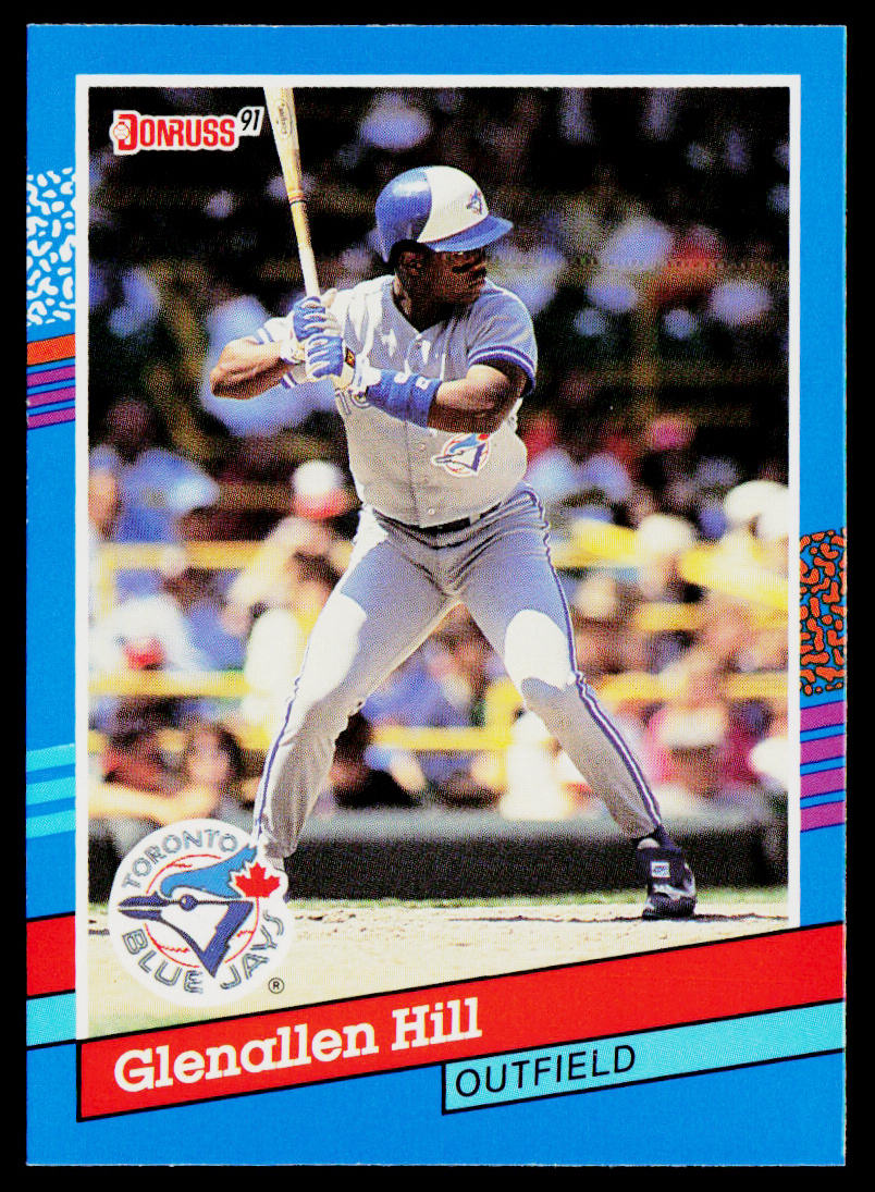Glenallen Hill 1991 Donruss #380 Toronto Blue Jays