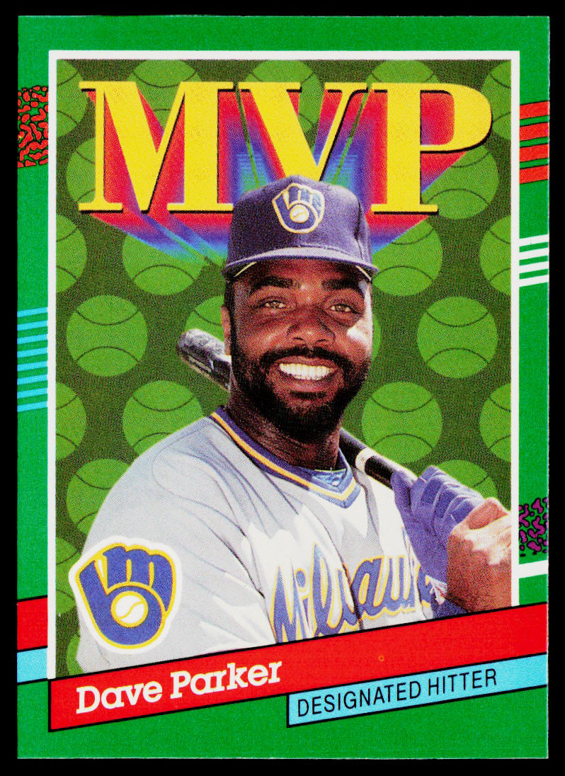 Dave Parker 1991 Donruss #390 Milwaukee Brewers